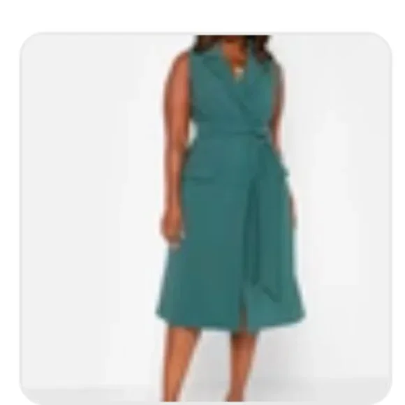 green blazer dress plus size Women's She's A Trail Blazer, Green main image 0